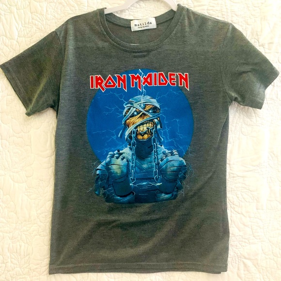Concert T Shirt Iron Maiden🤘🤘🤘🤘🤘🤘 - Picture 1 of 2